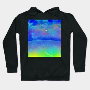 Seabird in flight Hoodie